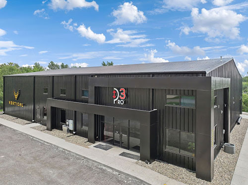 Commercial steel building