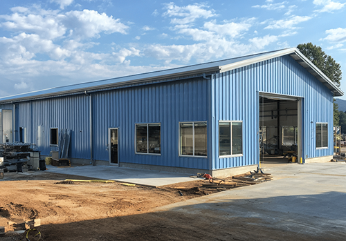 Steel workshop